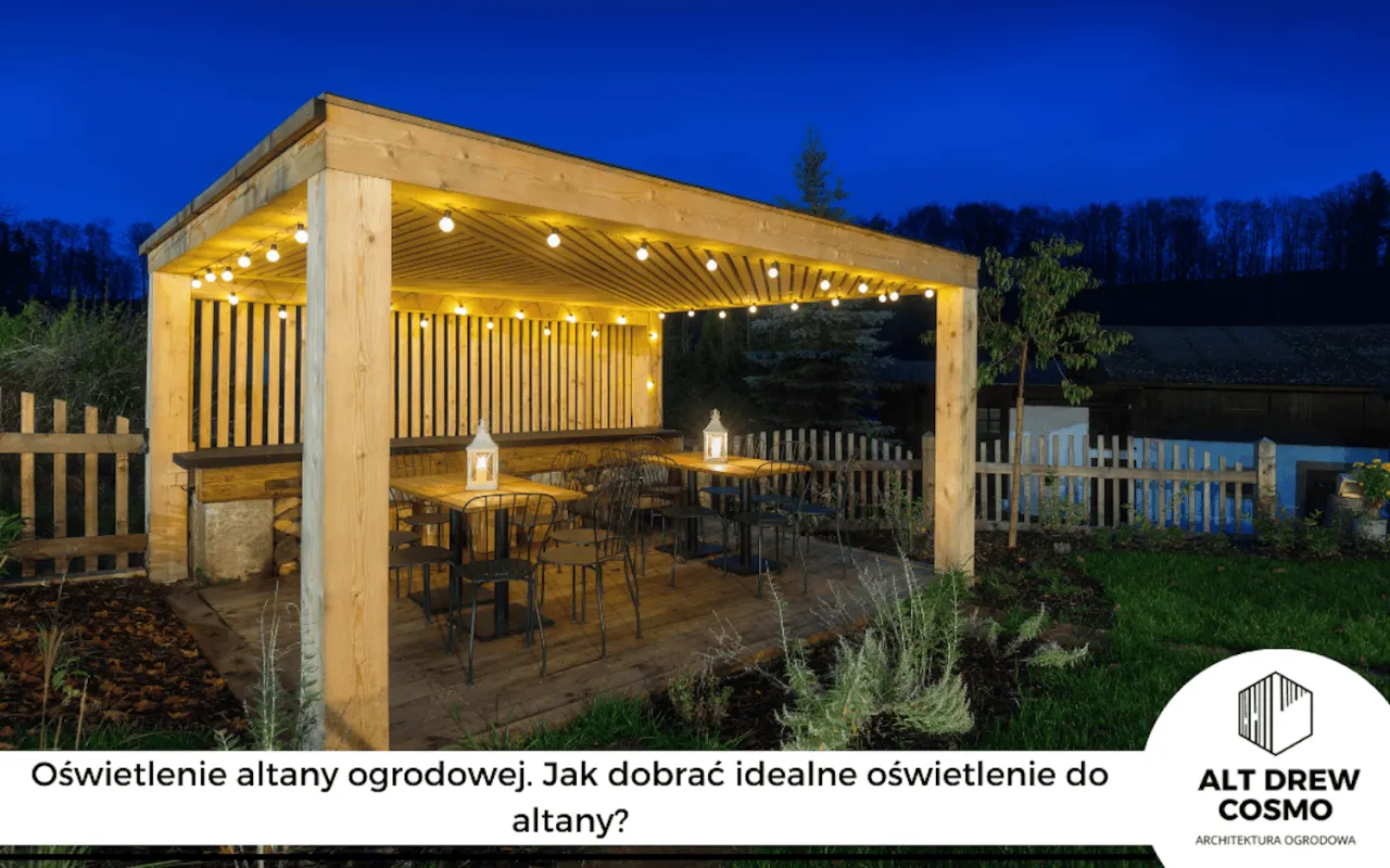 Zdjęcie Jak wybrać idealne oświetlenie do altany – porady, rodzaje i praktyczne wskazówki