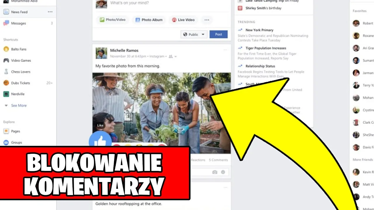 Zdjęcie Jak zablokować komentarze na Facebooku i uniknąć negatywnych reakcji