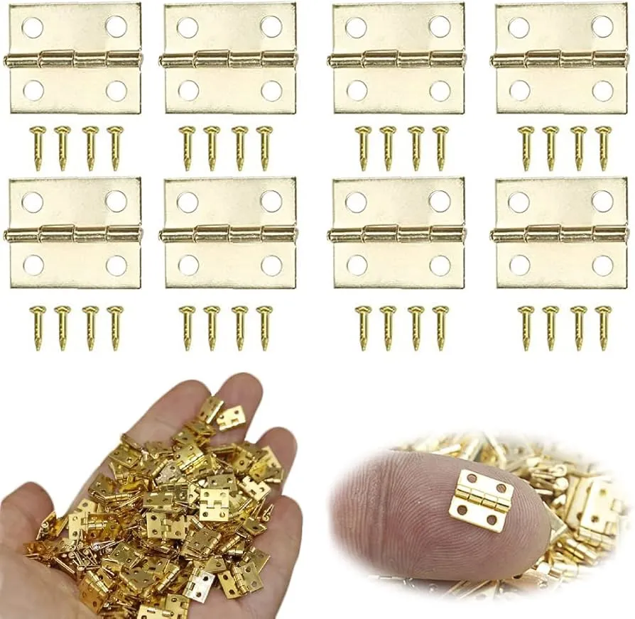 Zdjęcie Mini zawiasy na każdy projekt DIY: dobór, rodzaje i montaż - poradnik