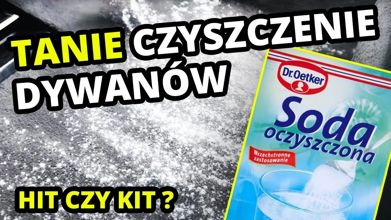 Zdjęcie Jak czyścić dywan sodą oczyszczoną i uniknąć trudnych plam