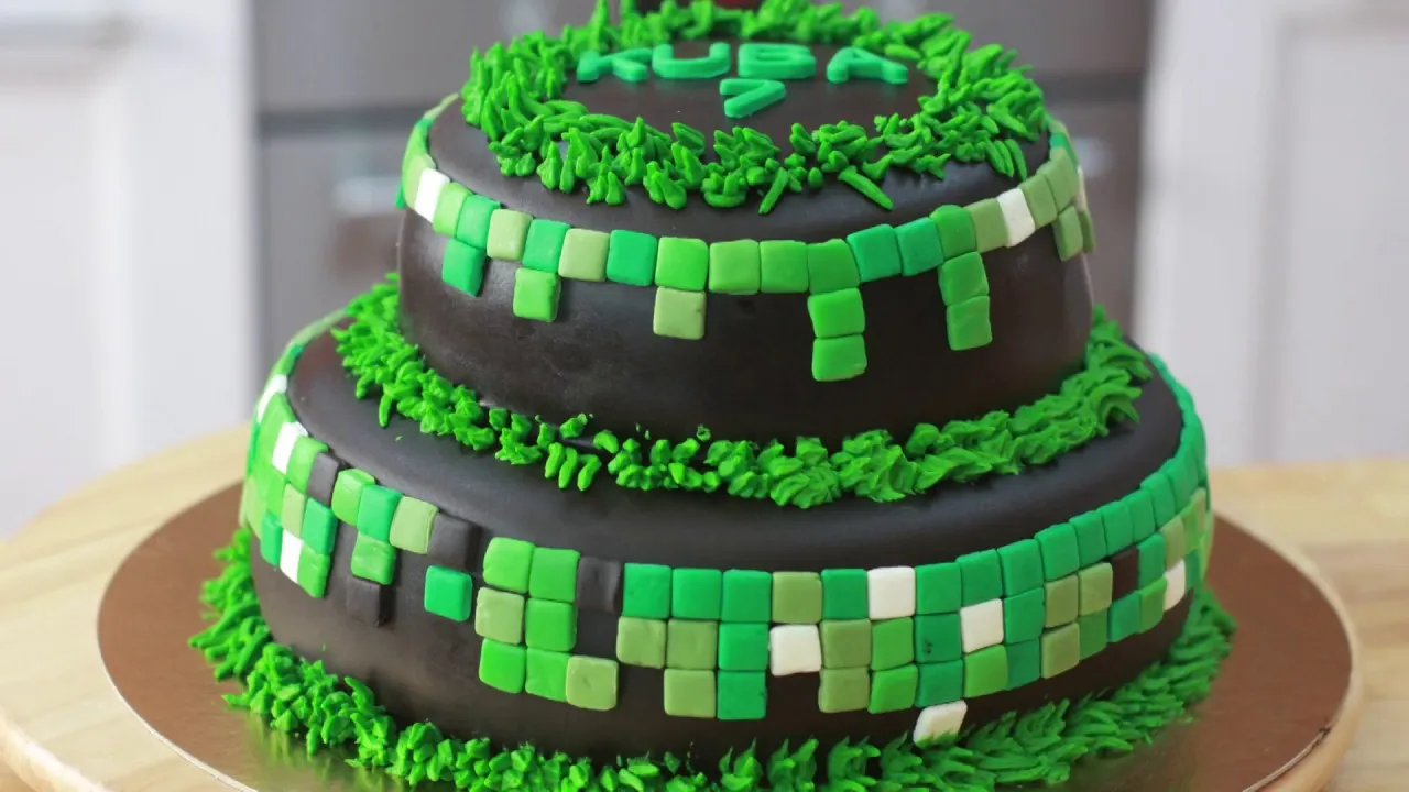 Zdjęcie Jak zrobić tort Minecraft, który zachwyci Twoich gości na przyjęciu