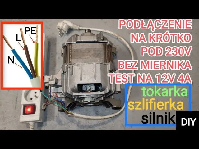 Zdjęcie Jak podłączyć silnik odkurzacza na krótko bez ryzyka uszkodzenia