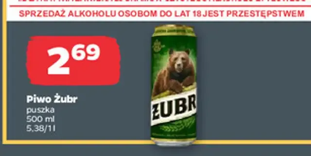 Zdjęcie Piwo Żubr ile ma procent alkoholu? Zaskakujące fakty o ABV