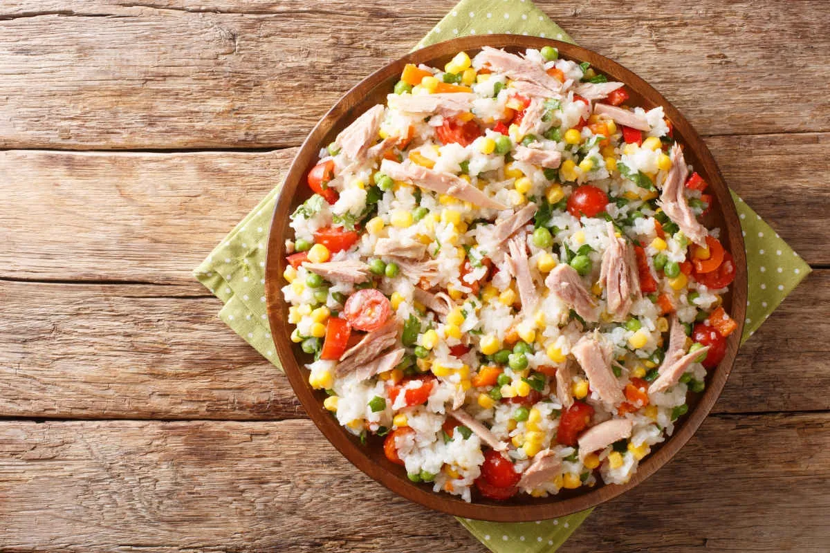 Zdjęcie Vinaigrette salade de riz : la recette simple qui change tout