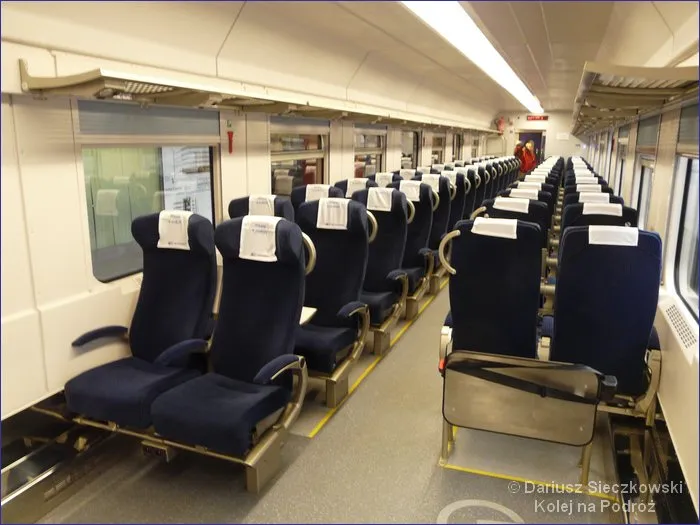 Zdjęcie Jak wygląda pociąg InterCity? Odkryj jego nowoczesne wnętrza