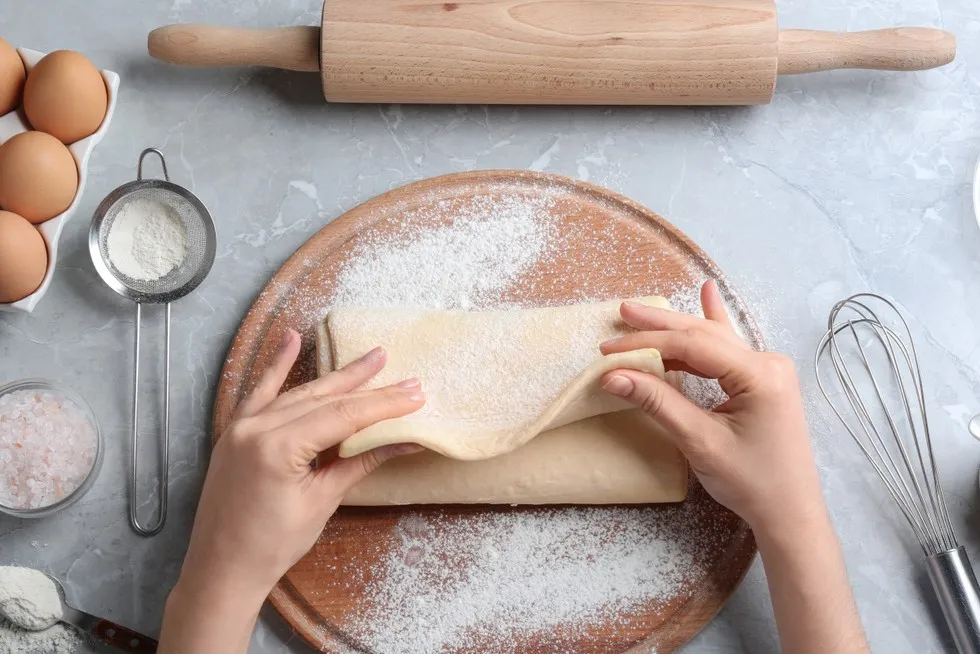 Zdjęcie Bezglutenowe ciasto francuskie - domowy przepis krok po kroku