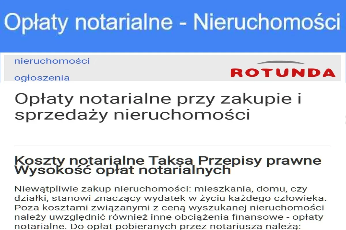 Zdjęcie Koszty notarialne od darowizny domu: ile zapłacisz za akt?