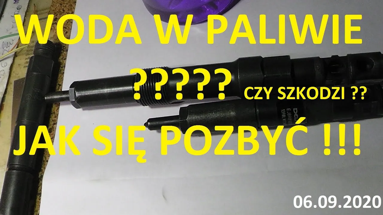 Zdjęcie Objawy wody w benzynie: jak rozpoznać problemy z silnikiem