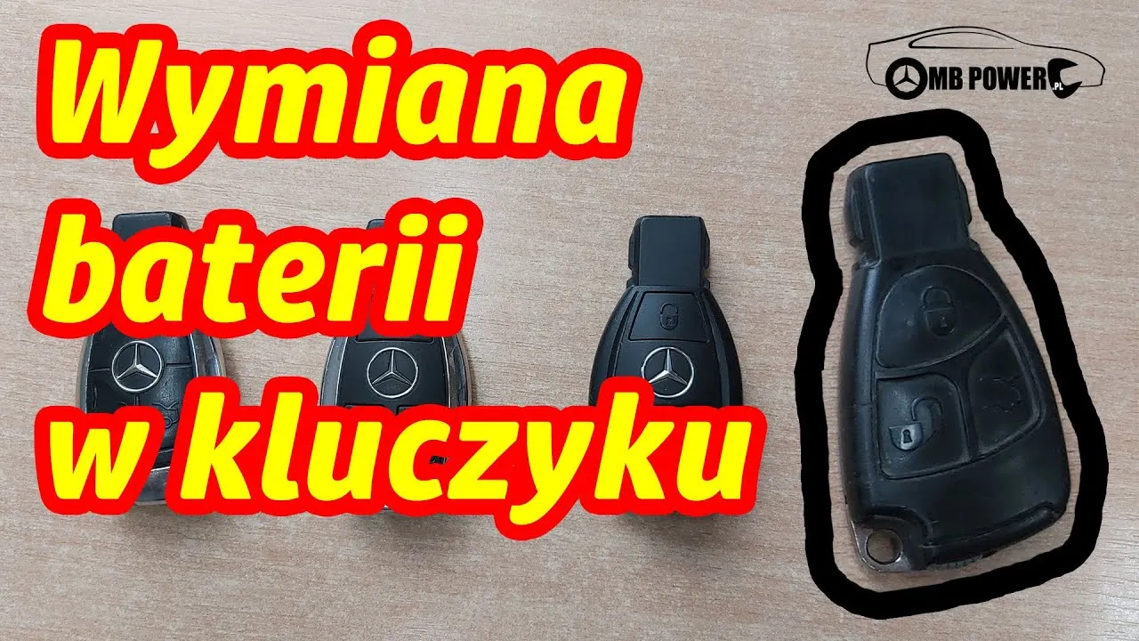 Zdjęcie Jak wymienić baterie w kluczyku Mercedes - uniknij kosztownych napraw