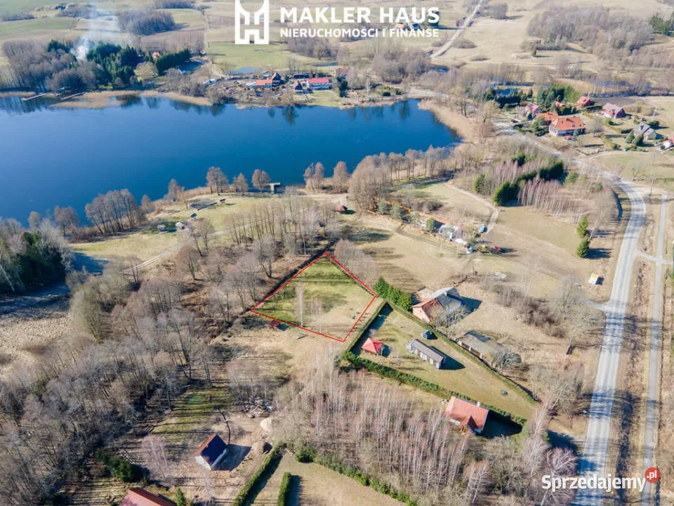 Zdjęcie Działki nad jeziorem warmińsko mazurskie – idealne miejsce na inwestycję