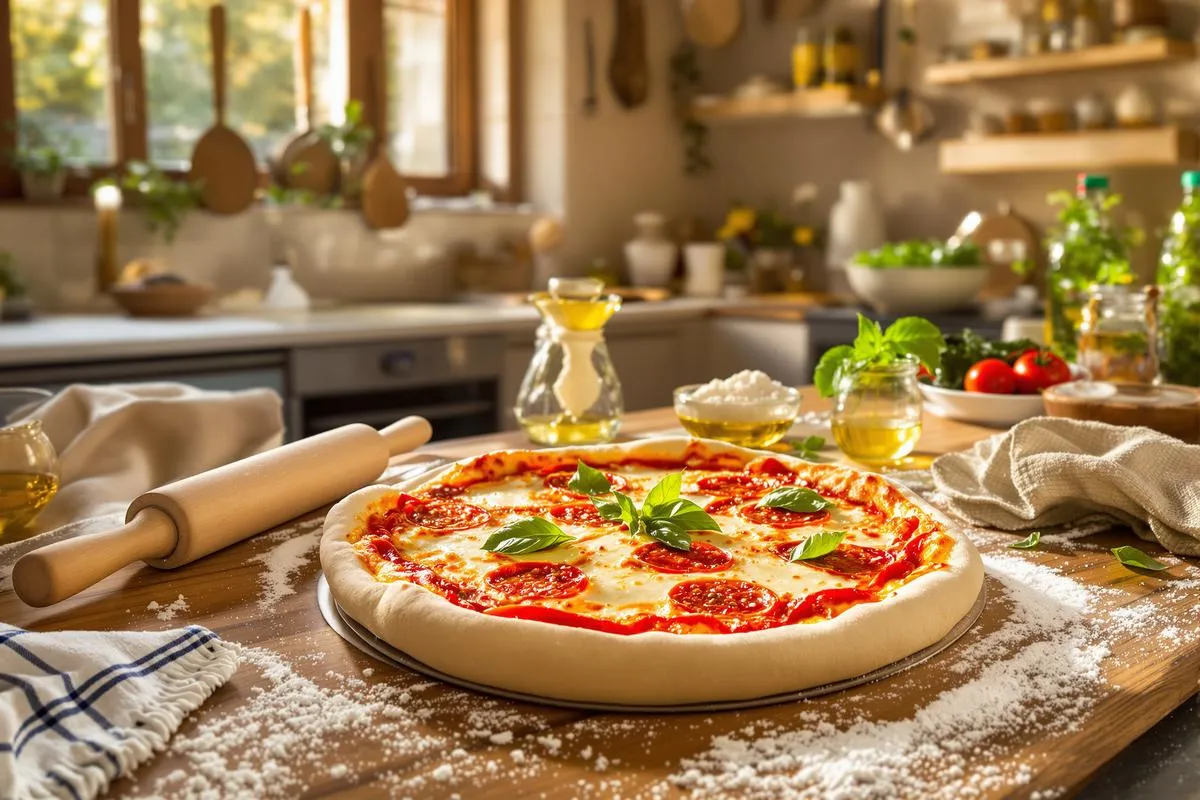 Zdjęcie Pizza maison inratable : Secrets d'expert pour une p&acirc;te divine