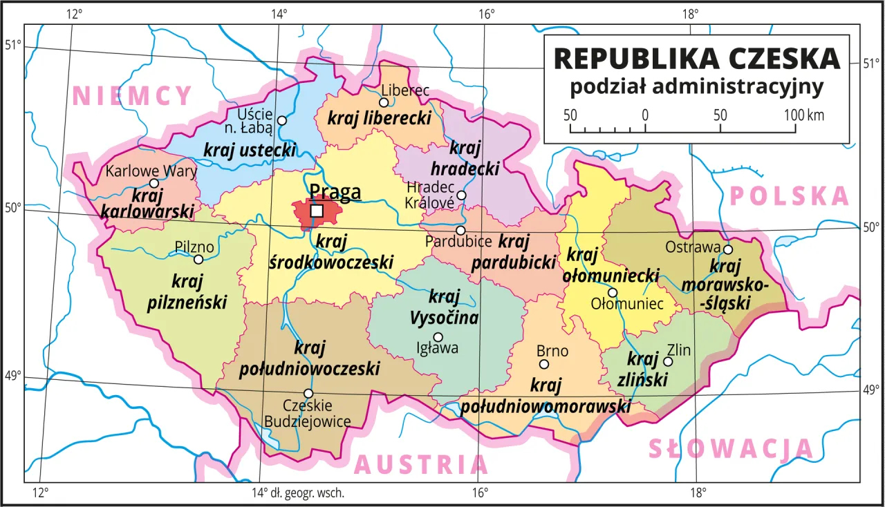 Zdjęcie Gdzie leżą Czechy? Odkryj ich położenie i sąsiednie kraje