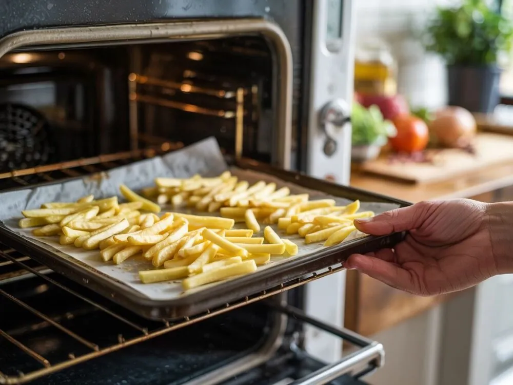 Zdjęcie Ile piec frytki w piekarniku? Czas, temp. i sekret chrupkości