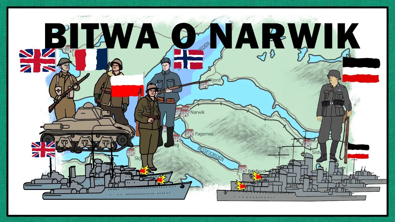 Zdjęcie Bitwa o Narwik film – prawda o bitwach i ich historycznym znaczeniu
