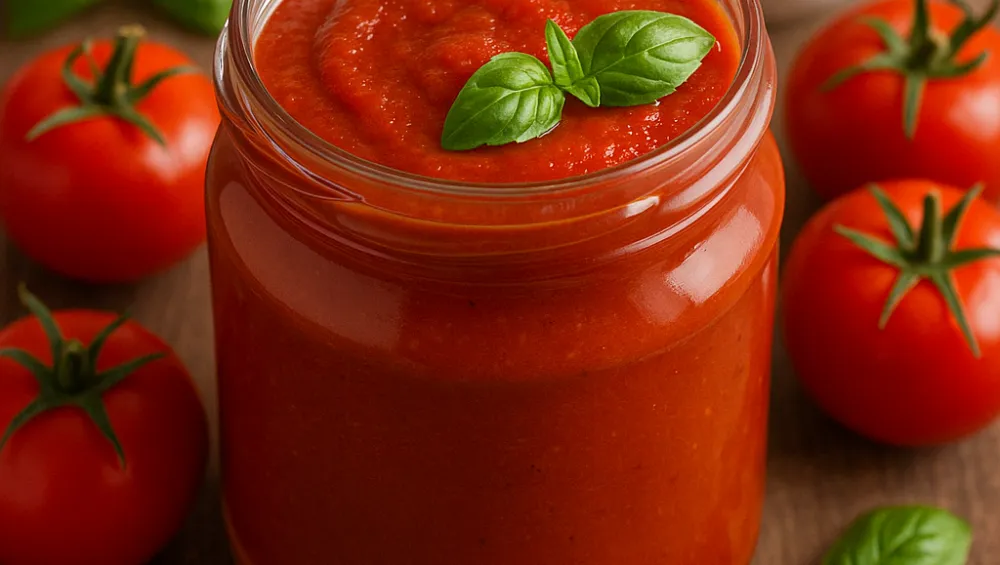 Zdjęcie Najlepszy sos pomidorowy do spaghetti - prosty przepis krok po kroku
