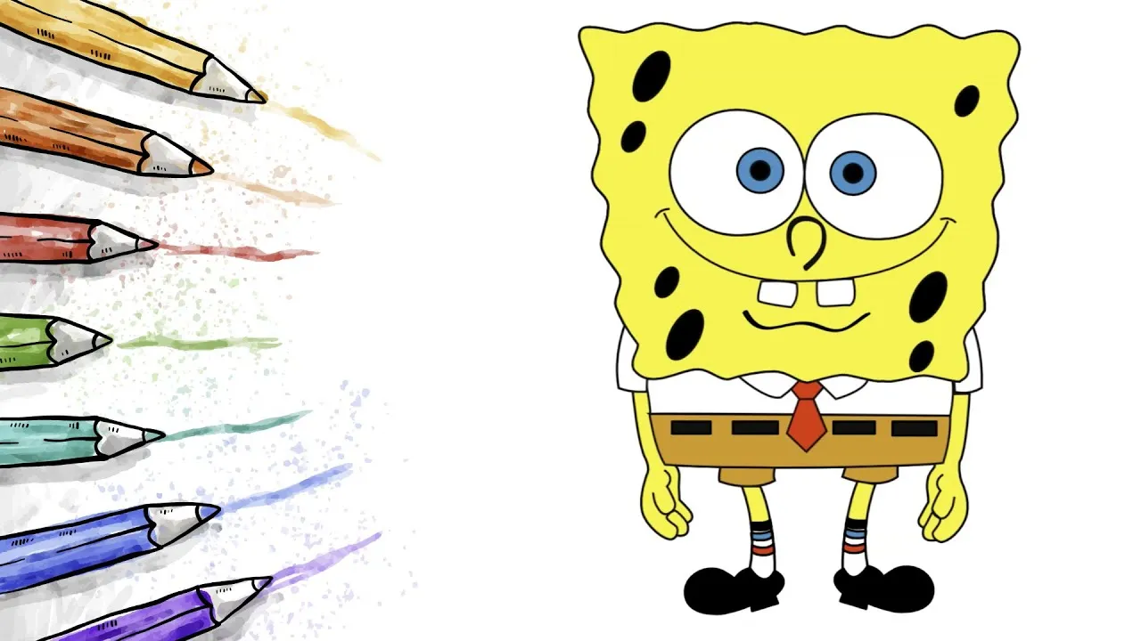Zdjęcie Jak narysować SpongeBoba: proste kroki, które musisz znać