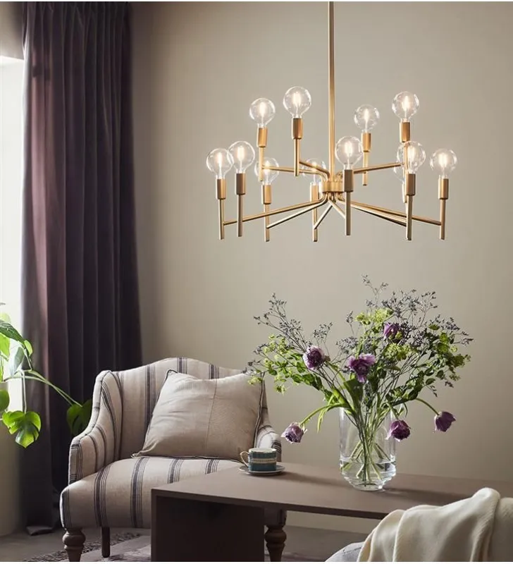 Zdjęcie Jak wybrać idealny żyrandol do salonu? Porady, style i inspiracje