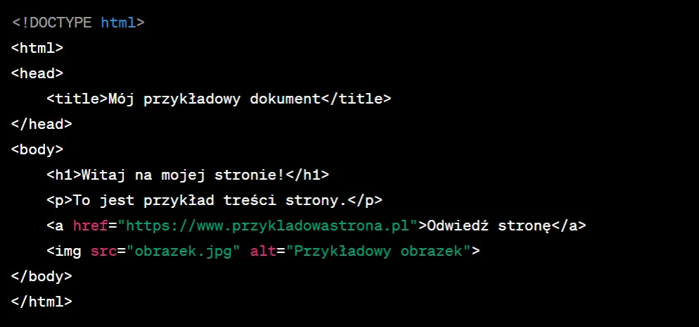 Zdjęcie Co to jest doctype HTML i dlaczego jest kluczowy dla stron?