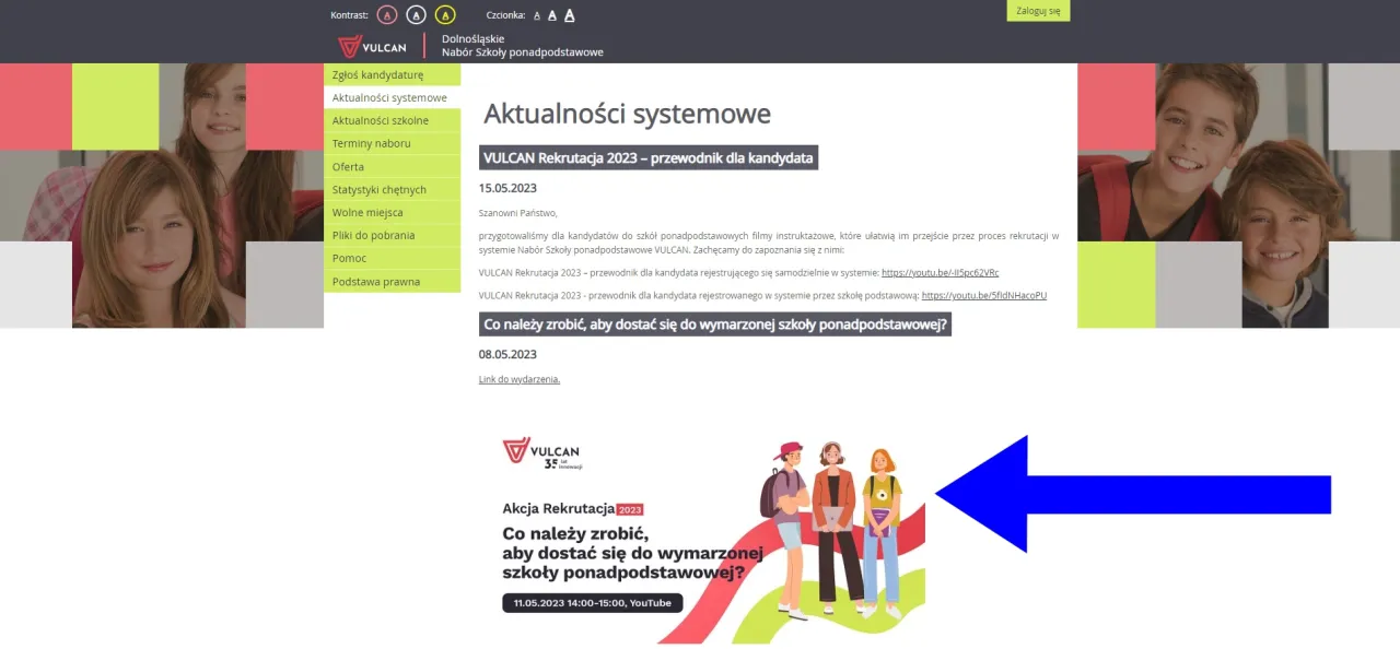 Zdjęcie Na jakiej stronie jest rekrutacja do liceum? Znajdź odpowiednie informacje