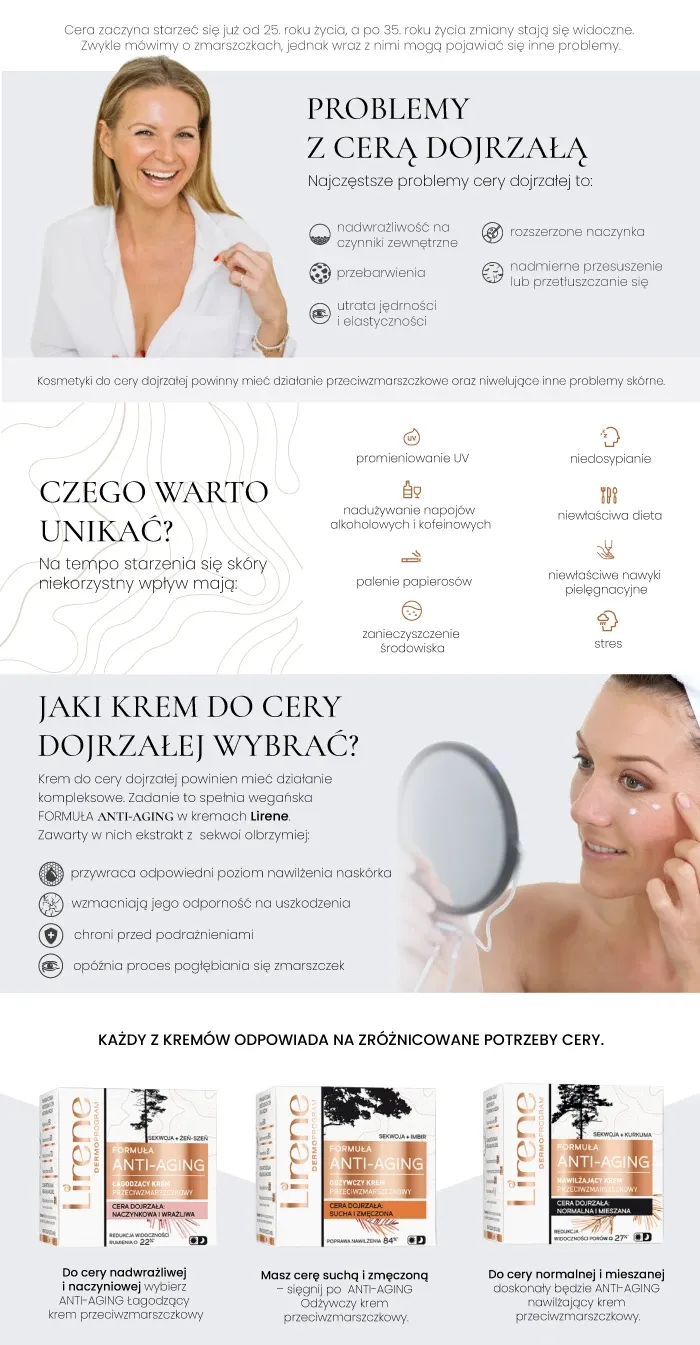 Zdjęcie Jak dbać o cerę po 35 roku życia, by uniknąć zmarszczek i przesuszenia