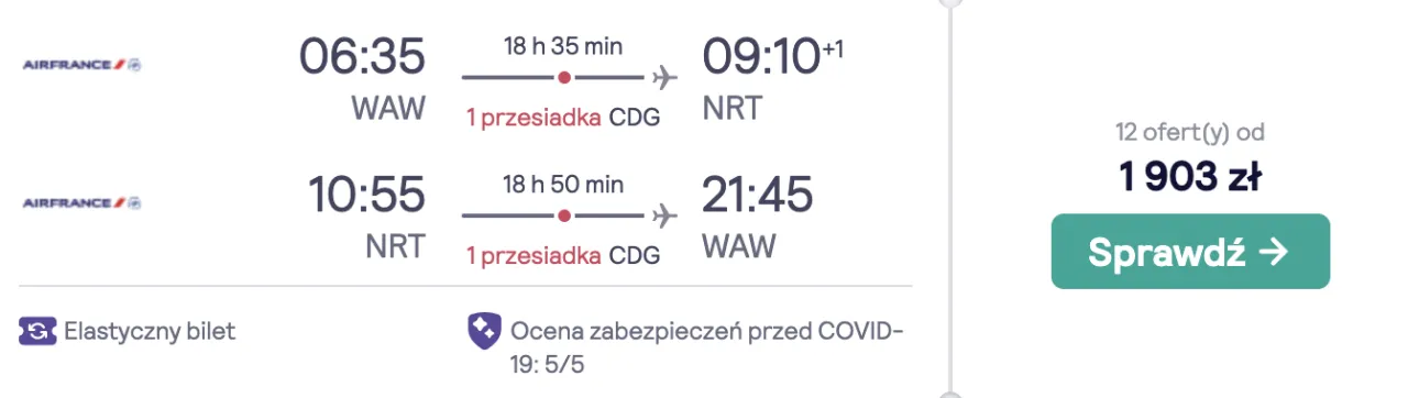 Zdjęcie Ile kosztuje lot do Tokio? Ceny biletów, które Cię zaskoczą