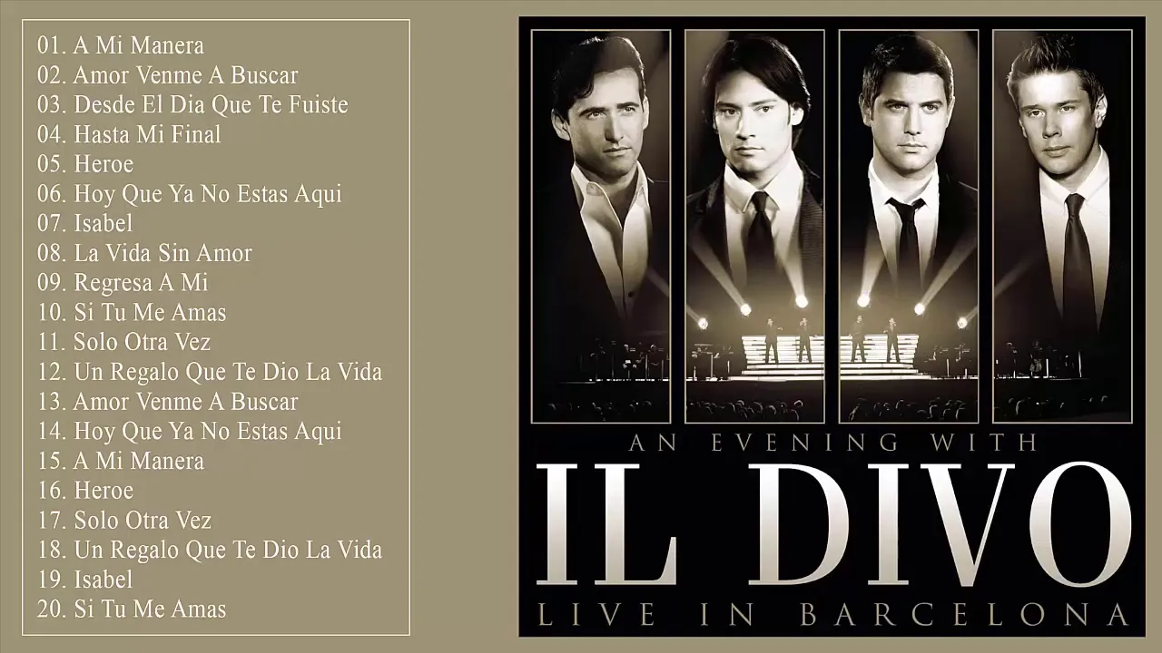 Zdjęcie Las emocionantes canciones de Il Divo que no te puedes perder