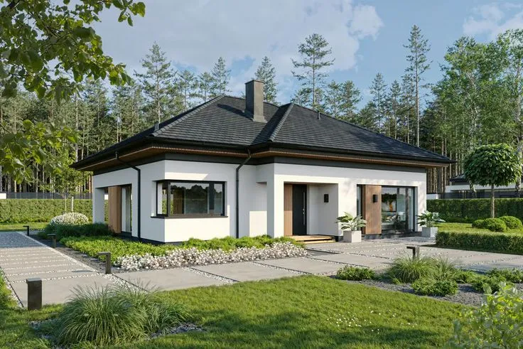 Zdjęcie Budowa domu parterowego 100m2: koszty, etapy i porady 2025