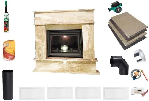 Zdjęcie Wkłady kominkowe z płaszczem wodnym Koszt zakupu i montażu