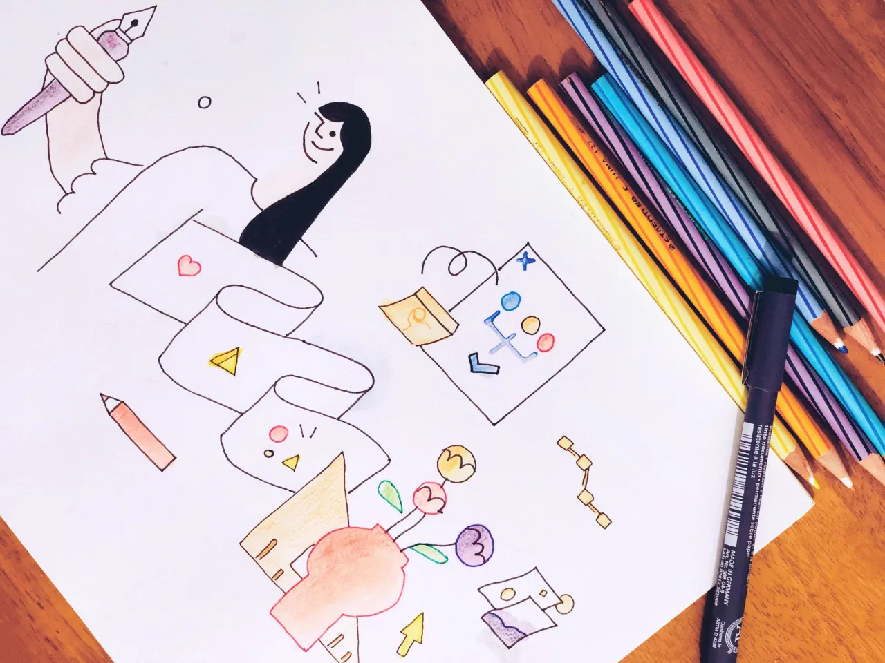 Zdjęcie Zajęcia z rysunku dla dzieci w Warszawie – rozwijaj ich talent artystyczny
