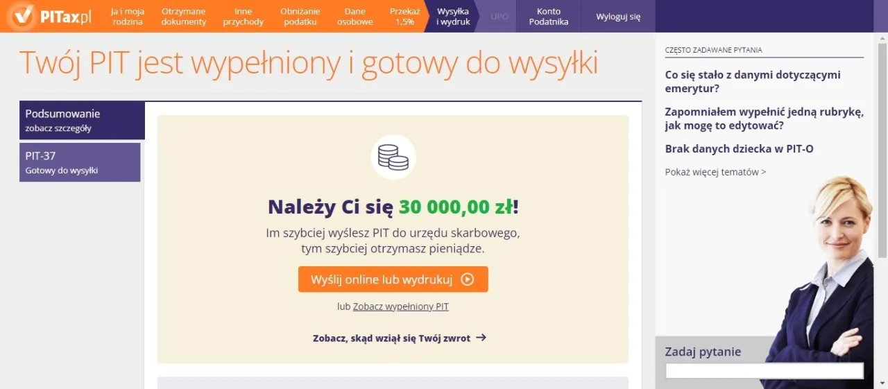 Zdjęcie Jak rozliczyć PIT-37 przez internet i uniknąć błędów w formularzu