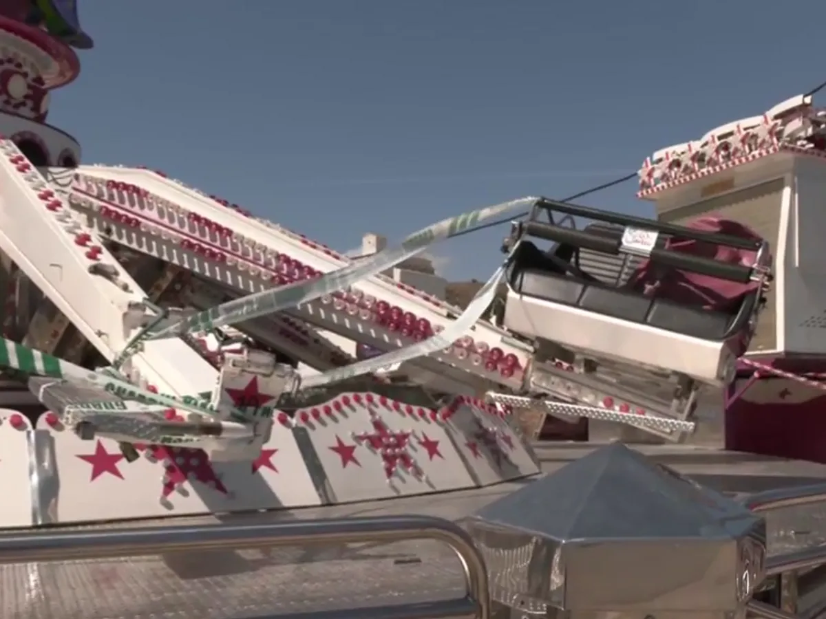 Zdjęcie Accidente en Bornos: &iquest;Son seguras las atracciones de feria?