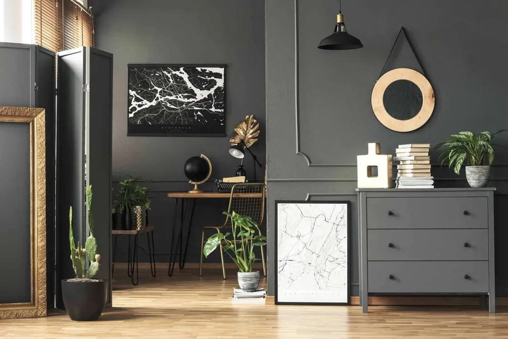 Zdjęcie Jakie dodatki do czarnych mebli w salonie? 7 inspirujących porad