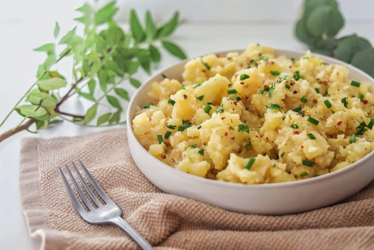 Zdjęcie Salade de pommes de terre alsacienne : l'authentique recette sans mayo