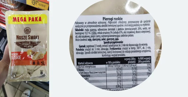 Zdjęcie Ile kalorii ma pierogi? Zaskakujące wartości kaloryczne różnych rodzajów