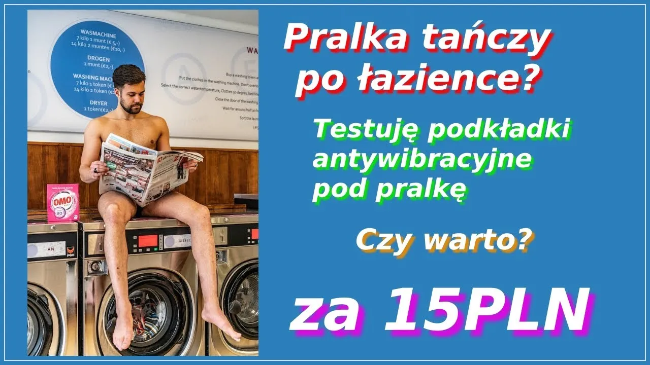 Zdjęcie Czy podkładki antywibracyjne pod pralkę naprawdę redukują hałas?