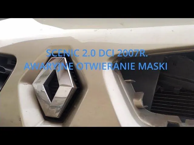 Zdjęcie Jak otworzyć Renault Scenic bez kluczyka: skuteczne metody awaryjne