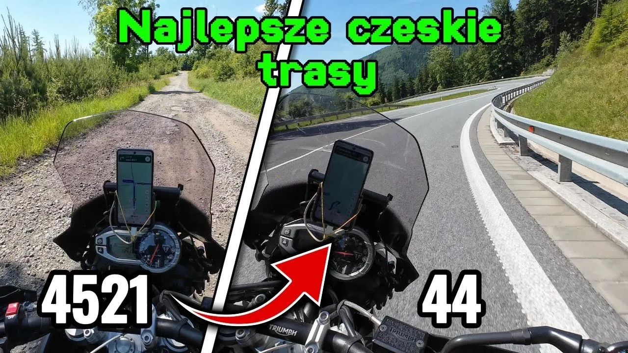 Zdjęcie Najlepsze trasy motocyklowe w Czechach: malownicze widoki i wyzwania