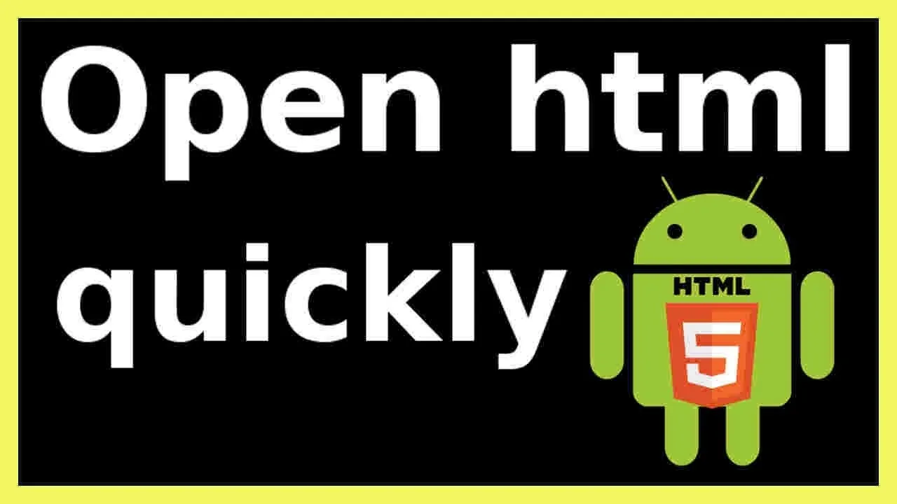 Zdjęcie Jak otworzyć plik HTML w telefonie - proste sposoby na łatwe przeglądanie