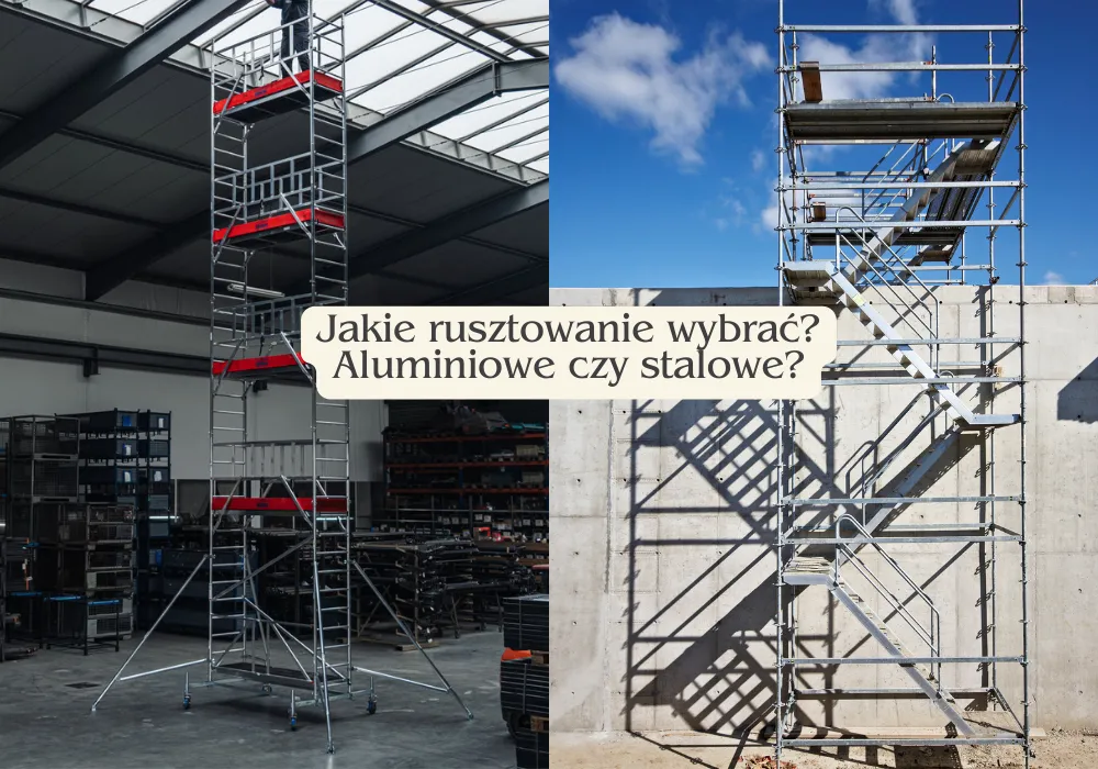 Zdjęcie Rusztowanie aluminiowe: wybierz, kup lub wynajmij. Poradnik.