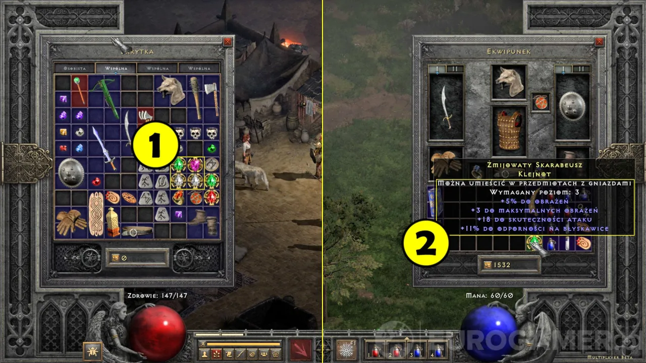 Zdjęcie Jak łączyć klejnoty w Diablo 2, aby uzyskać potężne efekty