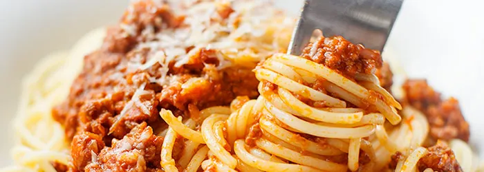 Zdjęcie Pyszne spaghetti z mięsem wieprzowym – szybki przepis na obiad