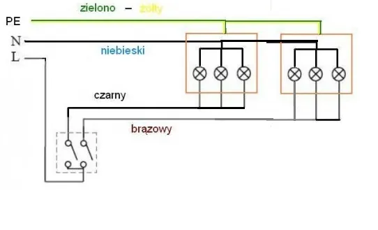 Zdjęcie Jak bezpiecznie podłączyć żyrandol na 6 żarówek z 3 kablami z sufitu – krok po kroku