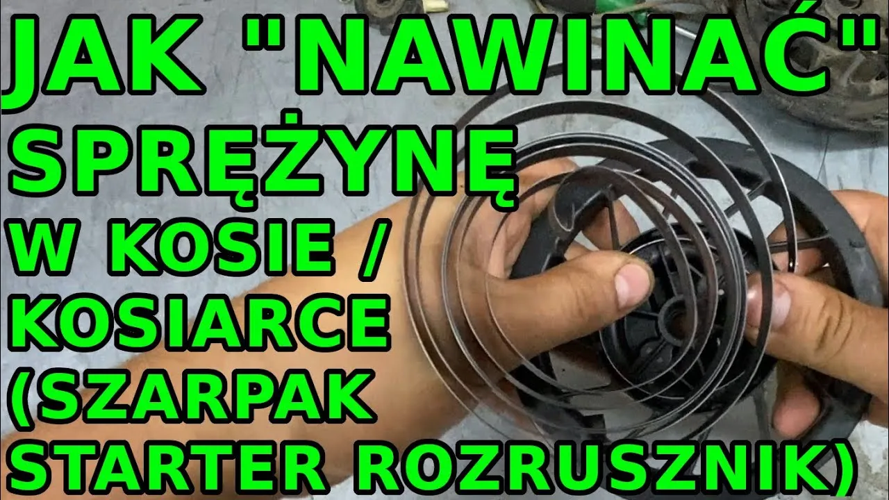 Zdjęcie Wymiana sprężyny napędu kosiarki: Poradnik krok po kroku