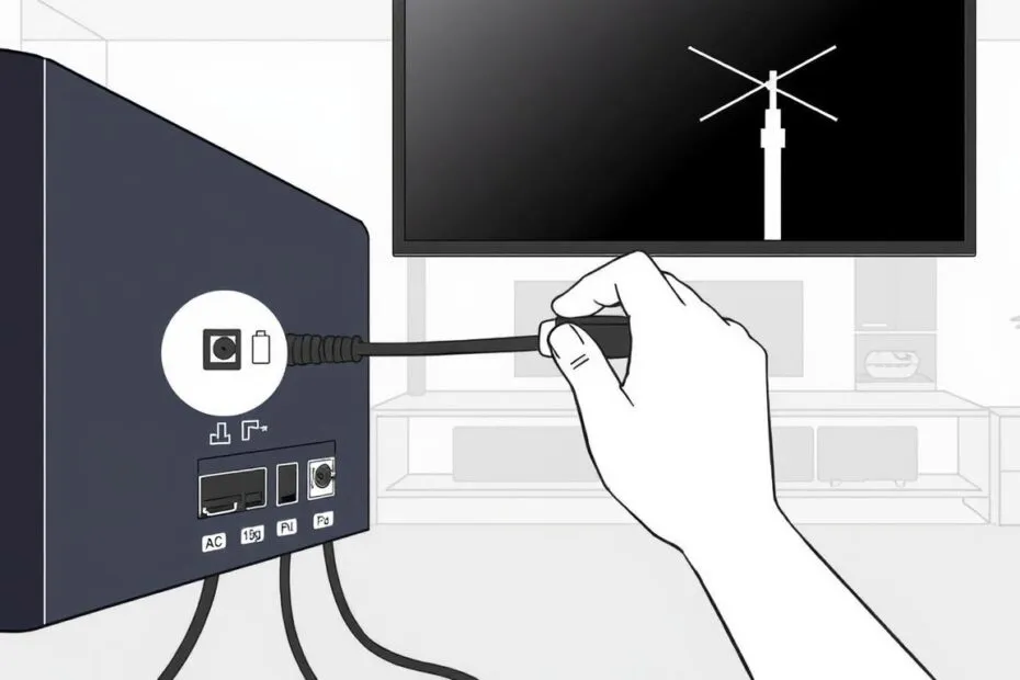Zdjęcie Jak podłączyć antenę DVB-T do telewizora i uniknąć problemów z sygnałem