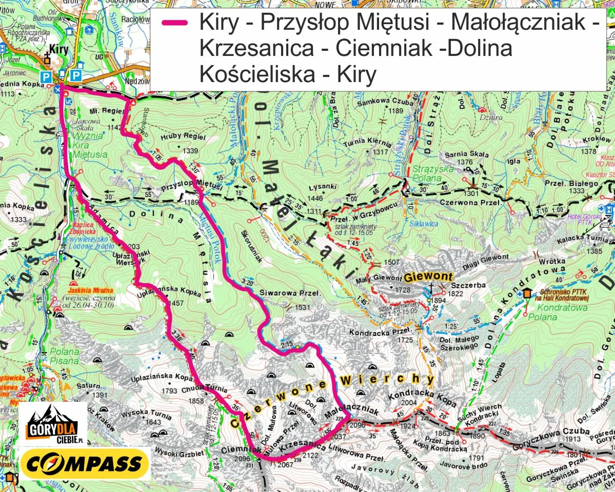 Zdjęcie Czerwone Wierchy: czy to trudny szlak dla początkujących turystów?