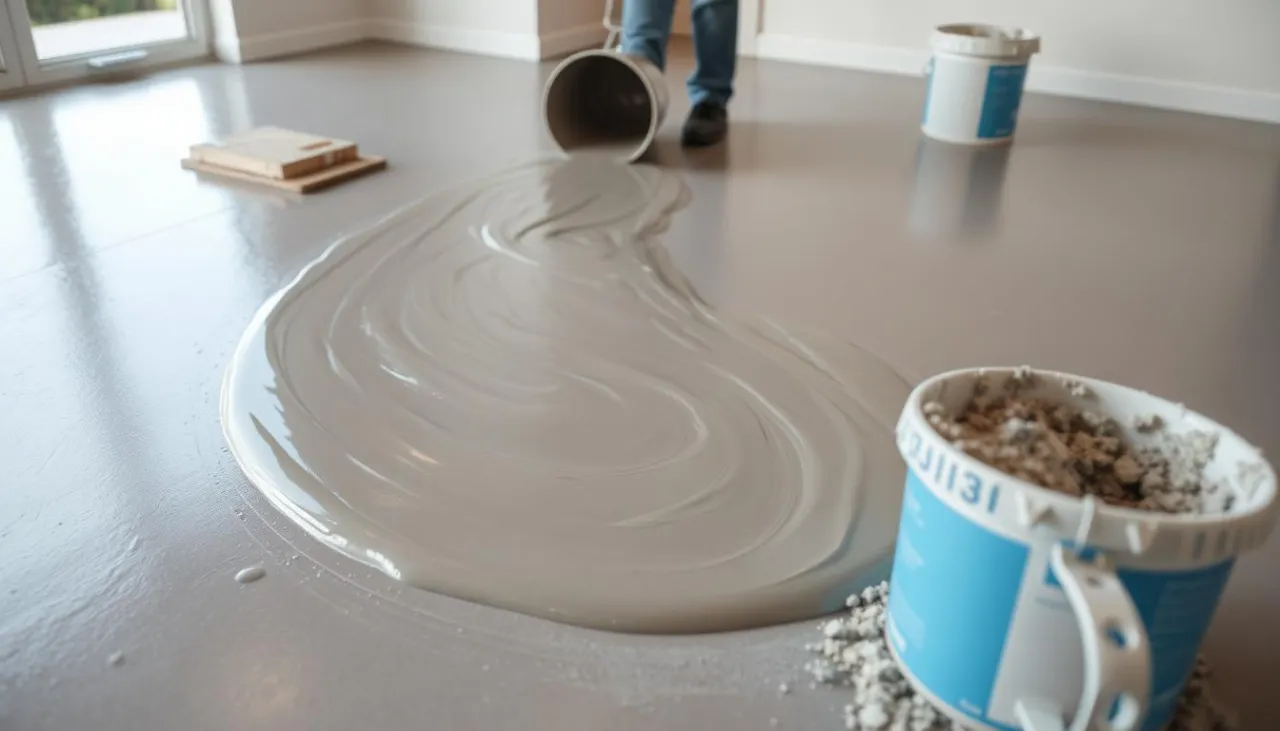 Zdjęcie Ile wylewki samopoziomującej na 20m2? Oblicz dokładnie potrzebną ilość