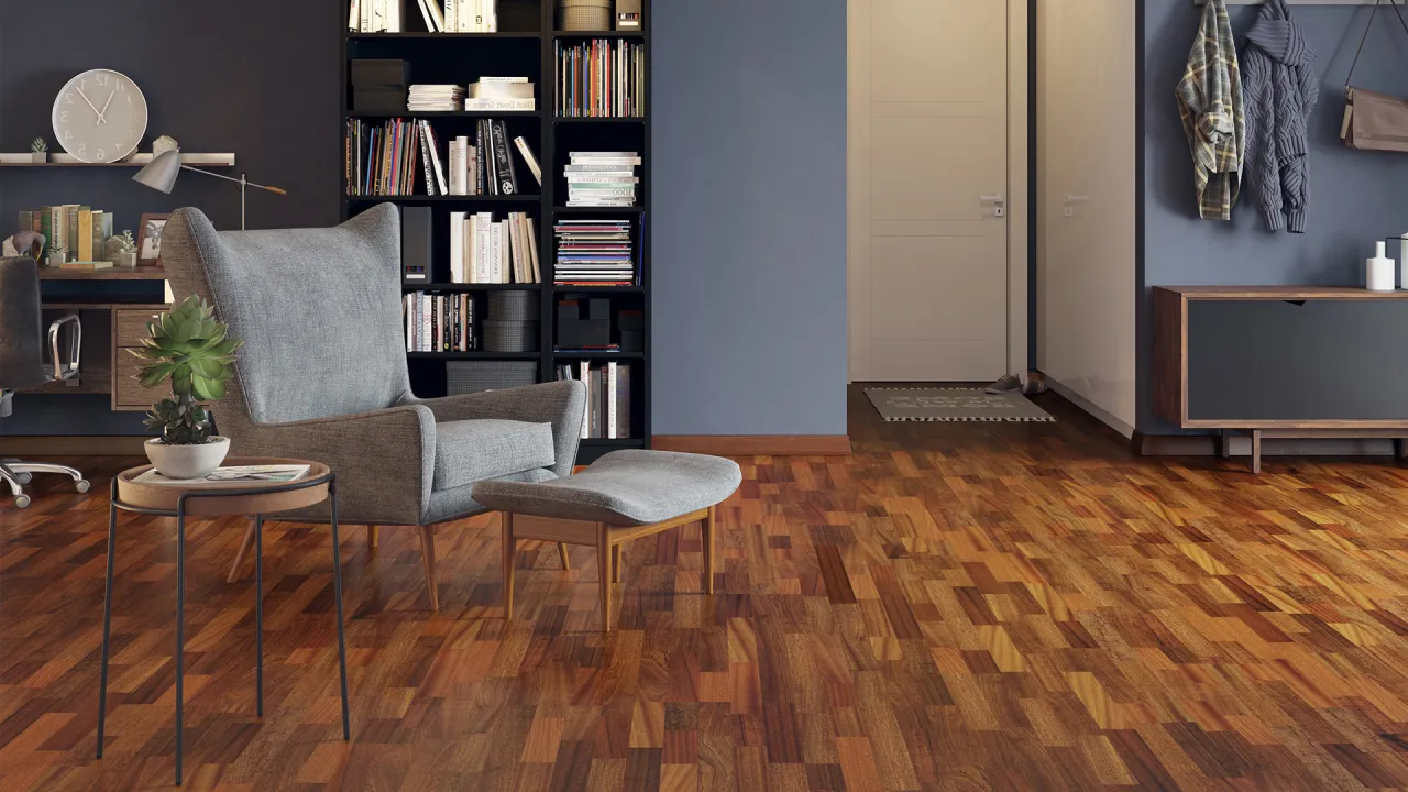 Zdjęcie Jak dobrać idealny kolor ścian do ciemnej podłogi? Praktyczne porady i inspiracje