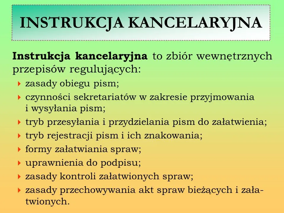 Zdjęcie Instrukcja kancelaryjna: Klucz do sprawnego zarządzania dokumentami w firmie