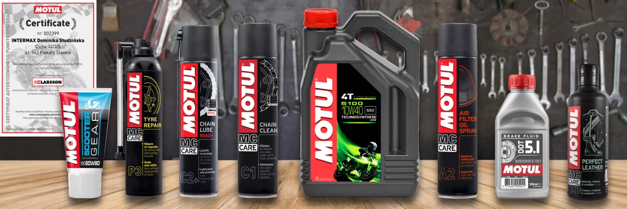 Zdjęcie Motul 10W40 - najlepszy wybór oleju silnikowego do motocykli i aut