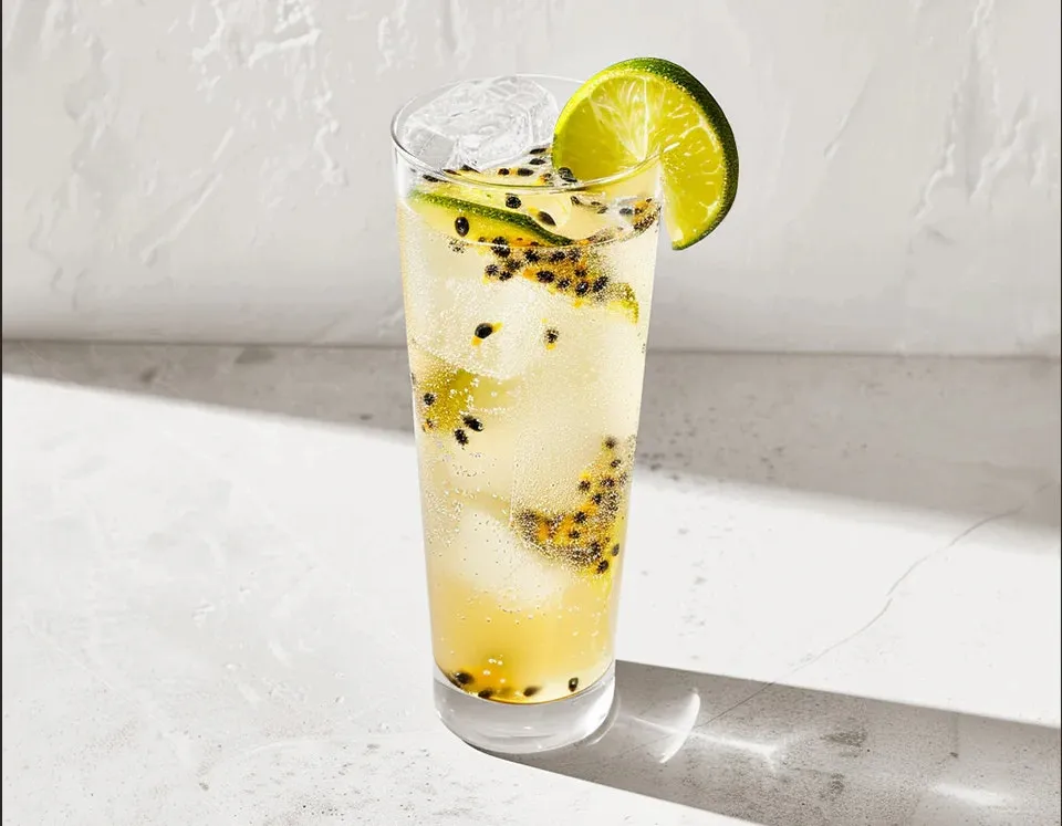 Zdjęcie Najlepsze drinki z syropem marakuja – przepisy na koktajle i mocktaile